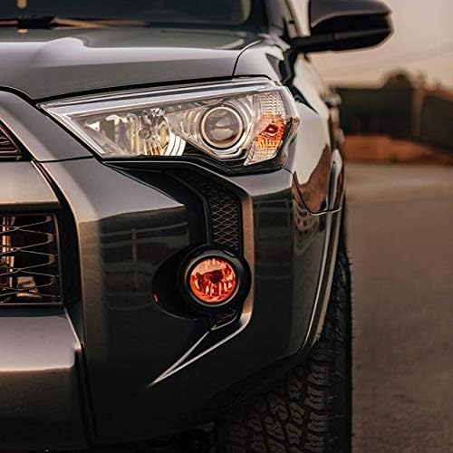 Lamin-x Universal Amber Fog Light Tint Film Covers (2-8 inch x 8 inch)