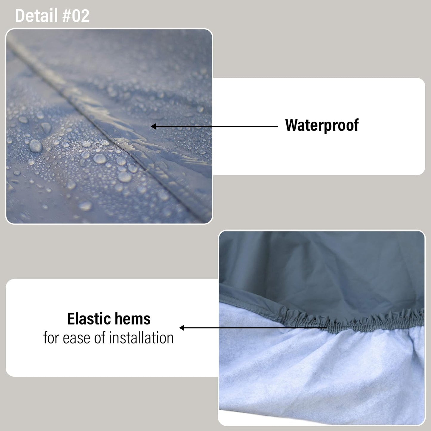 Supreme Full Car Cover – for Pontiac Sunbird 1990-1994 Coupe 2-Door Sedan 4-Door Semi Custom Fit Waterproof Full Coverage All Weather Windproof Dust Proof Indoor Outdoor Automobile