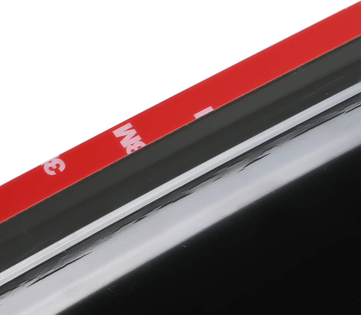 4pcs Outside Mount Style Window Rain Guards Durable Side Wind Deflectors Dark Smoke Nice Vent Window Visors Compatible with F-150 2015-2024 Super Cab