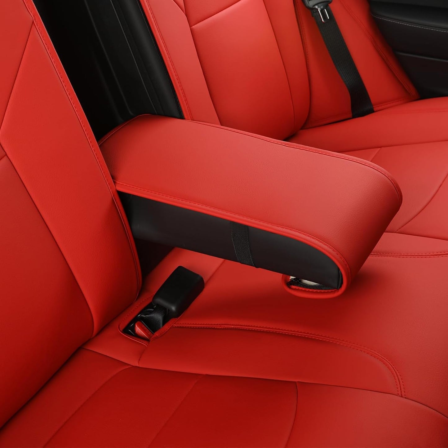 GIANT PANDA Customized Full Set Car Seat Covers for Tesla Model 3 Accessories 2017 2018 2019 2020 2021 2022 2023