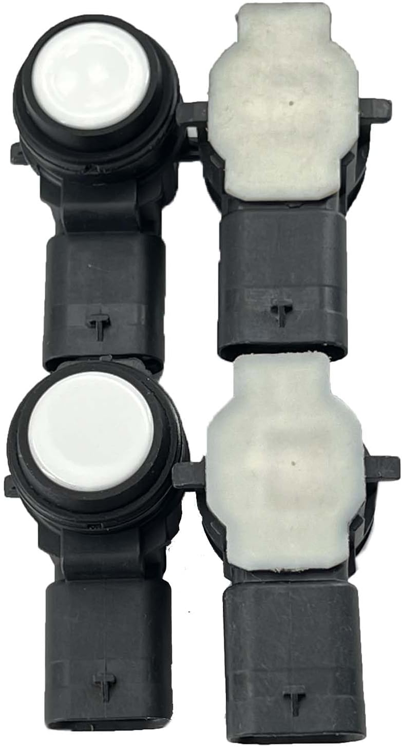 FainWan 4PCS 66209261587 White Bumper PDC Parking Sensor Compatible with F20 F22 F30 F31 F84 F80