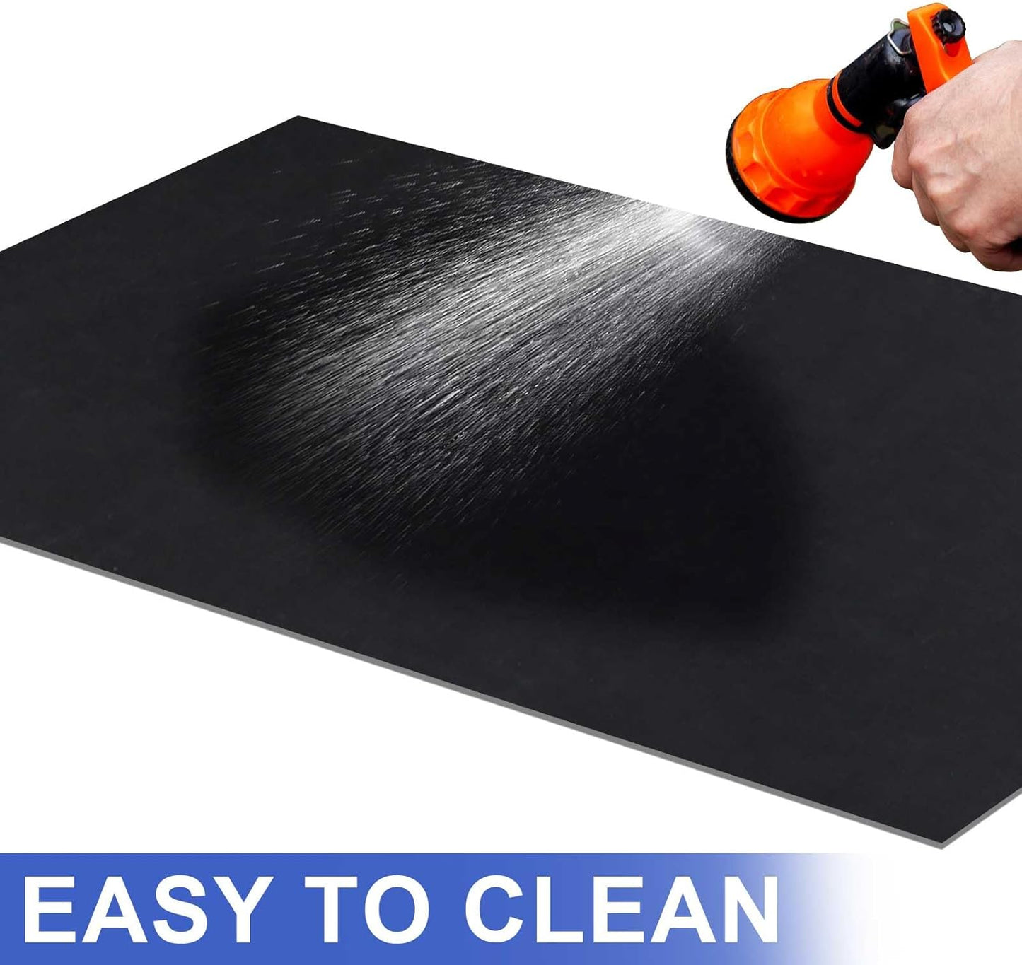 Motorcycle Mat 78 x 31 Inch Garage Floor Rug Washable Parking Mats for Garage Floors Non Slip Oil Absorbent Pad Rubber Backing Layer Protects Floor from Spills Drips Stains(Arrow Style)