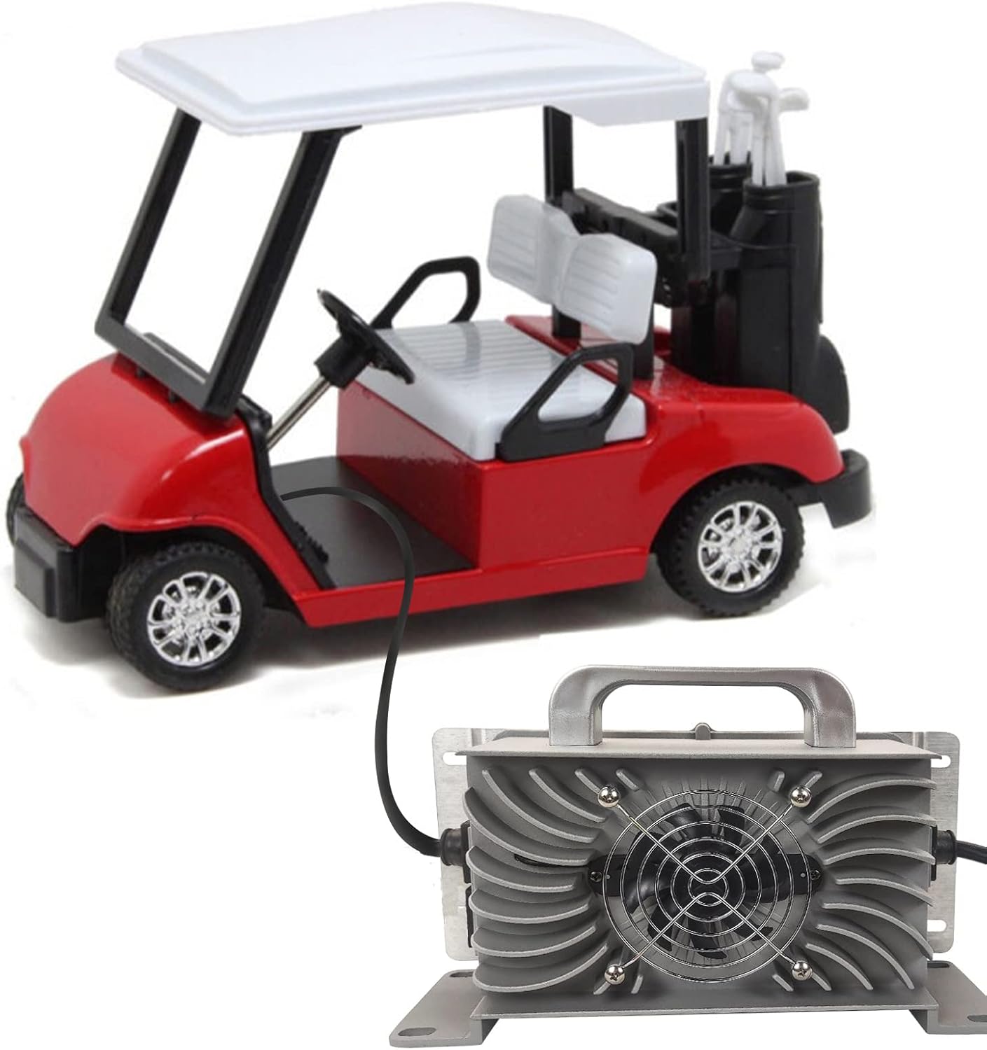 48V 15AMP Club Car Waterproof Battery Charger for 48 Volt Golf Carts