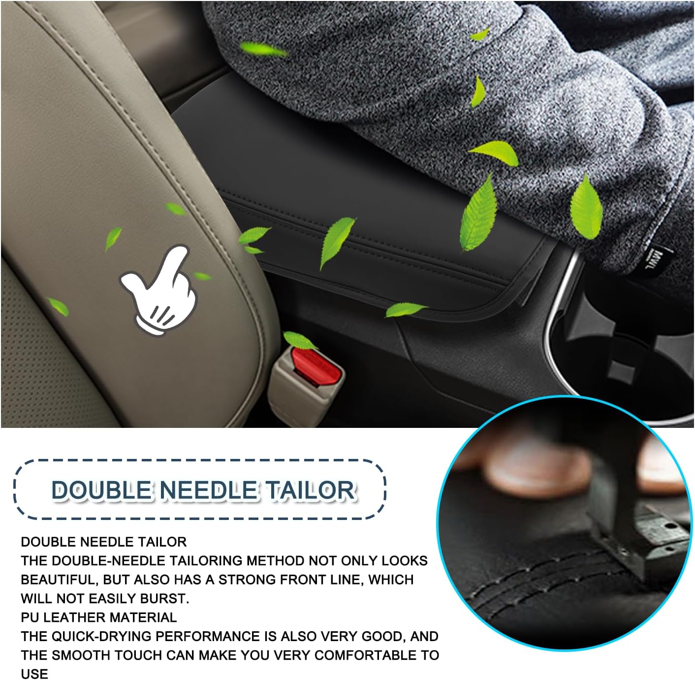 Ruiya 2025 Legacy Armrest Cover for Subaru Legacy Accessories Center Console Armrest Lid Cover Compatible with 2021 2022 2023 2024 2025 Subaru Legacy Premium/Sport/Limited/Limited XT/Touring XT