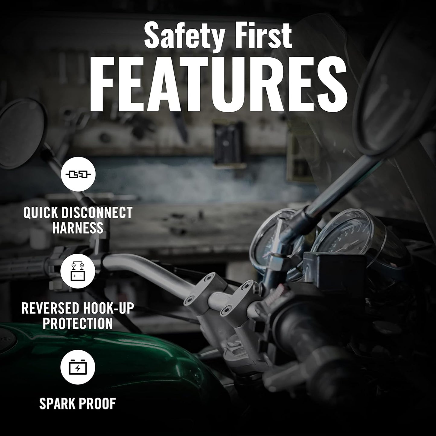 Battery Tender 5 Bank Multibank Charger - 20 AMP (4 AMPs Per Bank) - Selectable 12V / 6V - Smart and Switchable 12V Multi Battery Charger and Maintainer for Automotive and Marine - 021-0133-DL-WH