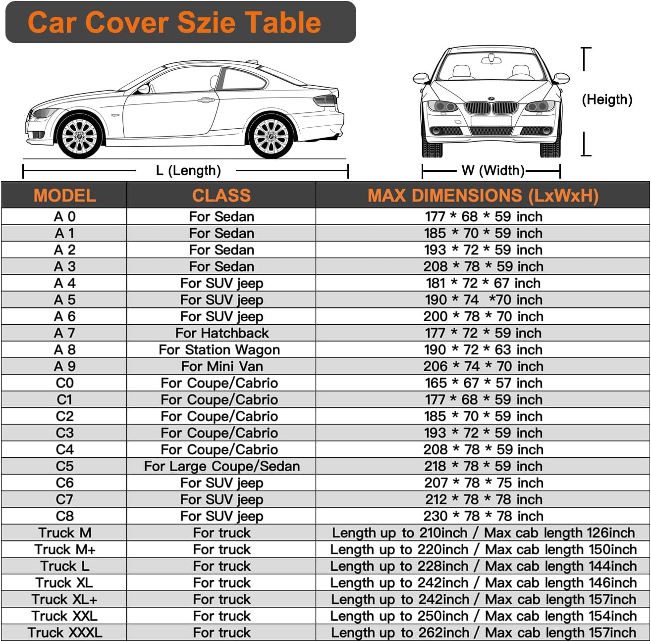 Kayme Car Cover Waterproof All Weather for Automobiles, Universal Fit for Sedan/Sports/Coupe Car Fit Mazda Miata MX5, Honda S2000.(up to 165 inch)