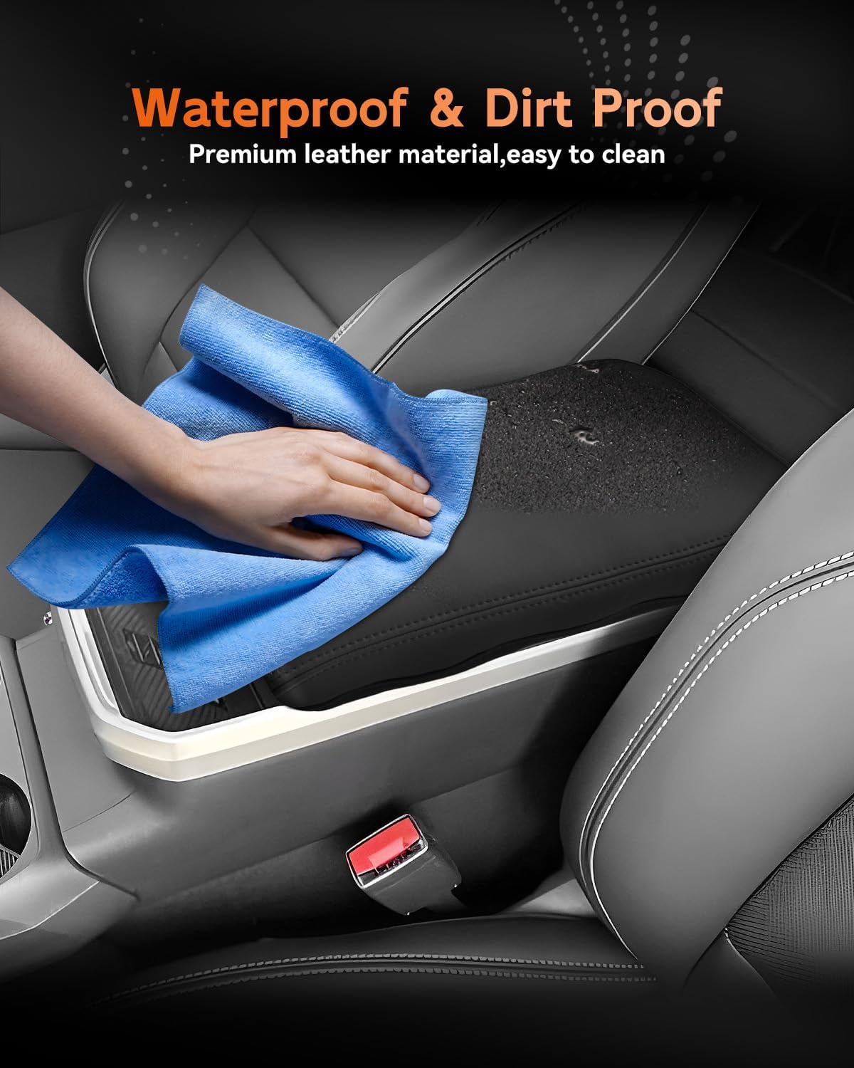 CDEFG for 2025 2026 GMC Terrain Center Console Cover Armrest Box Cover Terrain (Elevation, AT4, Denali) Accessories Console Arm Rest Protector