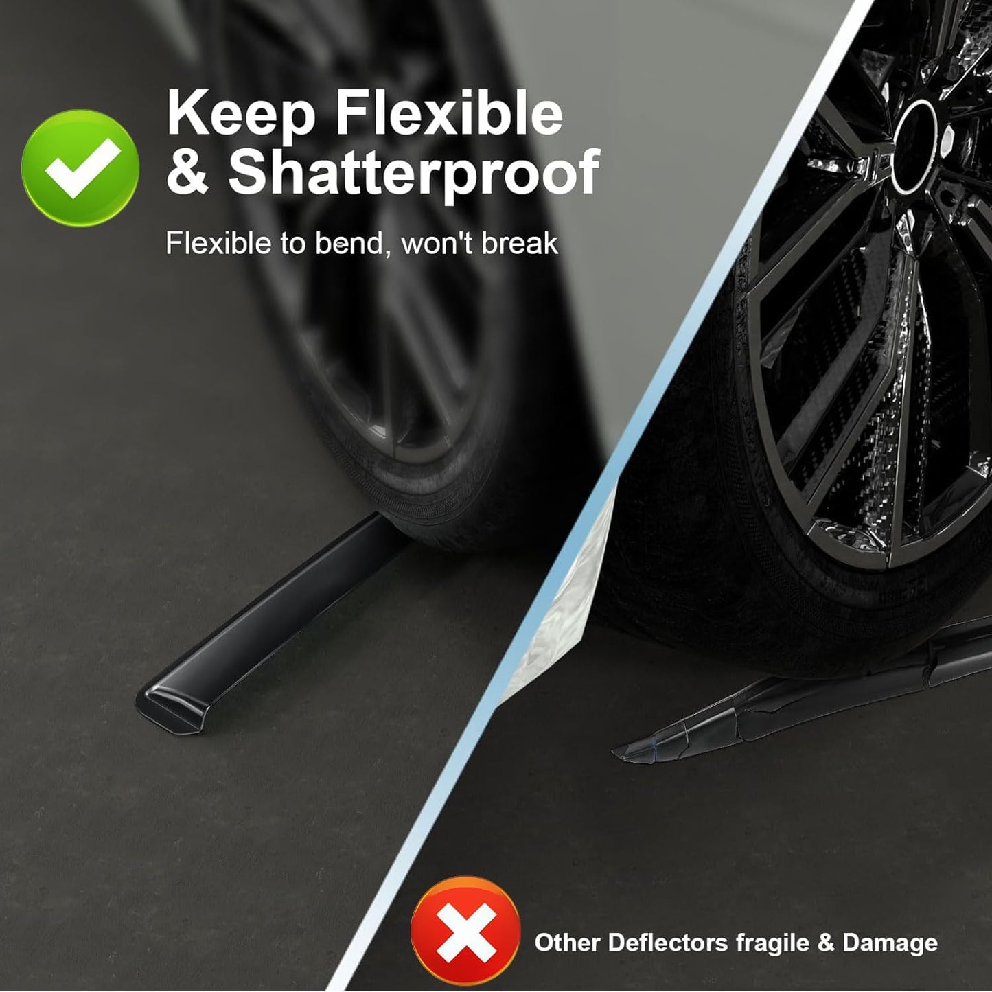 4PCS Rain Guards Fit for Honda Odyssey 2005-2010, Front & Rear Window Visors Wind Deflector, Outside Mount Vent Shade 2005 2006 2007 2008 2009 2010, 94029