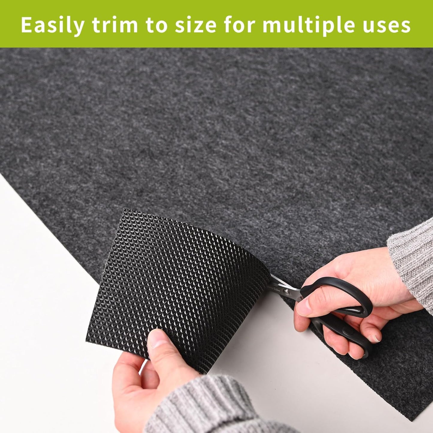 Oil Spill Mat - 72" x 60" Absorbent Oil Garage Floor Mat for Under Car - Protect Driveway from Drips, Spills, Stains, Reusable & Durable Garage Floor Protection Mat with Waterproof Backing