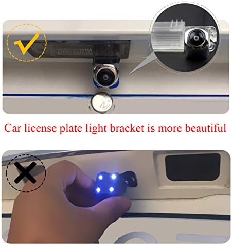 Chrome Starlight Car Rear View Camera for Toyota RAV4 RAV-4 RAV 4/ Toyota Vanguard 2006~2012&Vehicle Camera Waterproof and Shockproof Reversing Backup Camera (Chrome Starlight Adjustable Angle)