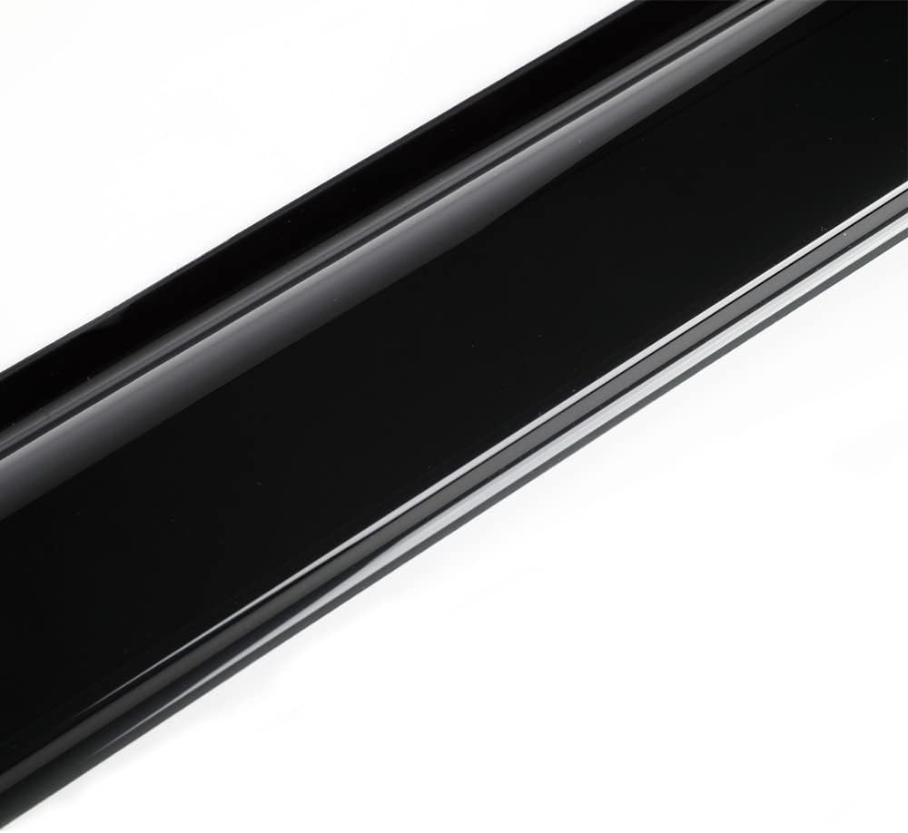 92455 Side Window Wind Deflector,2pc Outside Mount Style Sun Rain Guards,Window Visor fit for 1996-2020 Chevrolet Express/GMC Savana 1500/2500/3500 Van 2003-2009 Kodiak/Topkick C4500/C5500