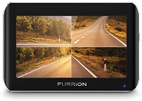 Furrion Vision S Wireless RV Backup Camera System with 7-Inch Monitor, 1 Rear Sharkfin, Infrared Night Vision, Wide-Angle View, Hi-Res, IP65 Waterproof, Motion Detection, Microphone - FOS07TASF