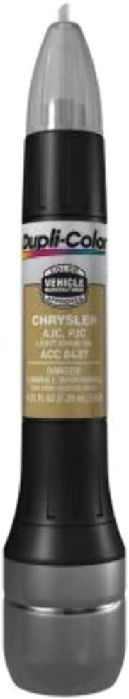 Dupli-Color ACC0437 Scratch Fix All-In-1 Exact-Match Automotive Touch-Up Paint – Chrysler Light Khaki – 0.25 oz. Paint Pen