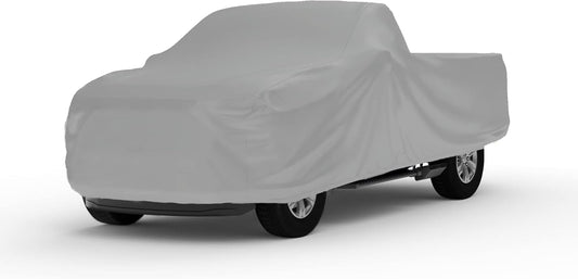 Car Covers Weatherproof Max Truck Cover & Warranty Compatible with Ford 1953-1956 F-100 Regular Cab, 6.5'– Outdoor Cover, Prevents Theft with Cable Lock