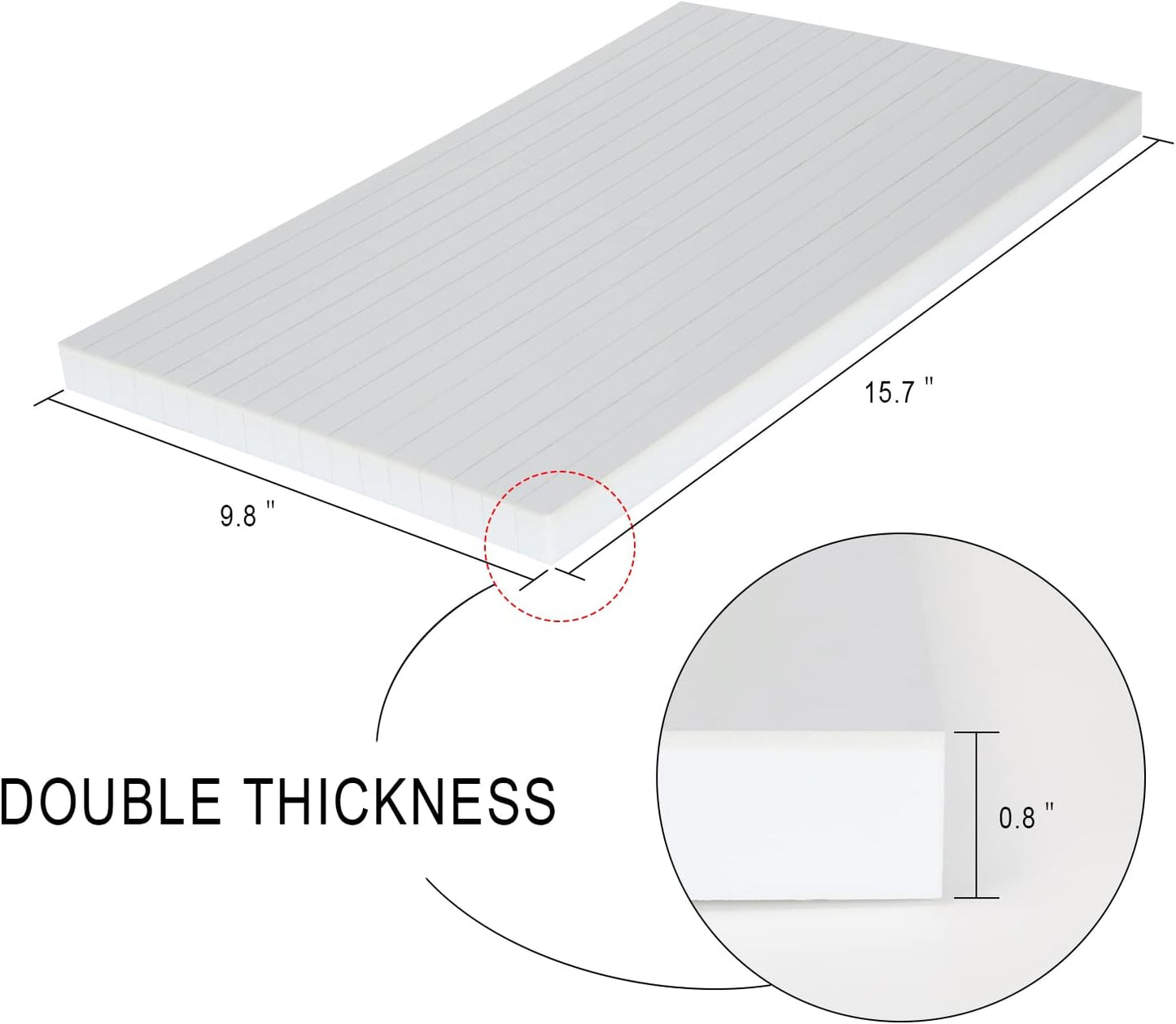 Garage Wall Protector Foam Wall Column Guard for Parking Garages - Wall Edge Protector Protect Your Car - Garage Column Edge and Bumpers Guards