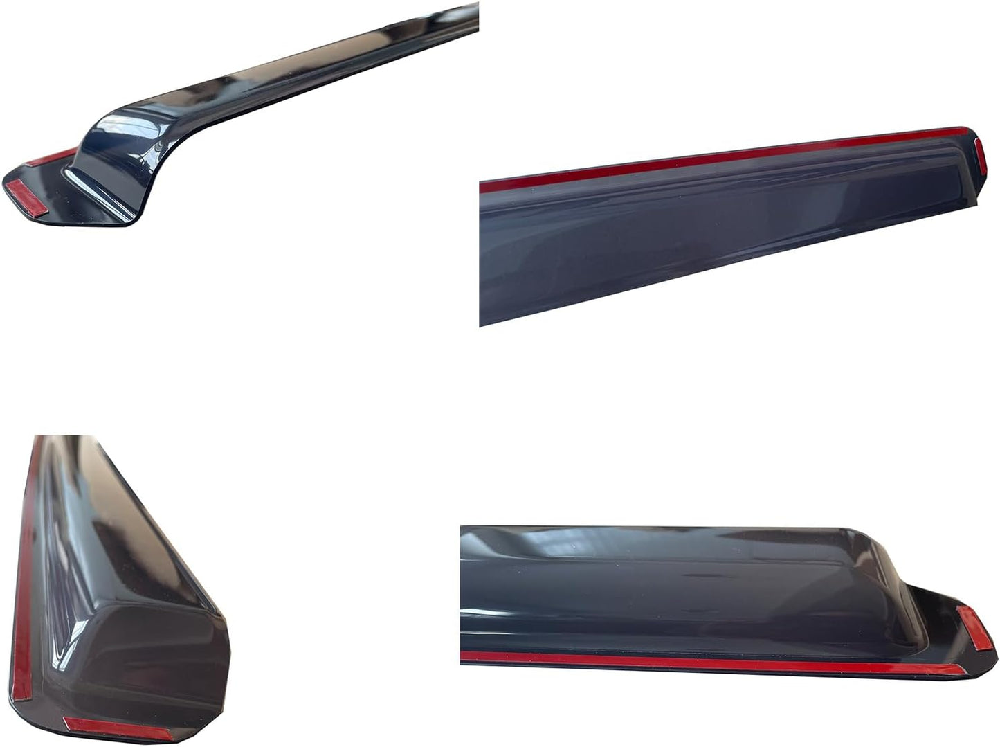 inchannel Window Visor Deflector Compatible with Toyota Camry Sedan 2018-2024 Sun/Rain Guards Outside Mount Smoke 4pcs