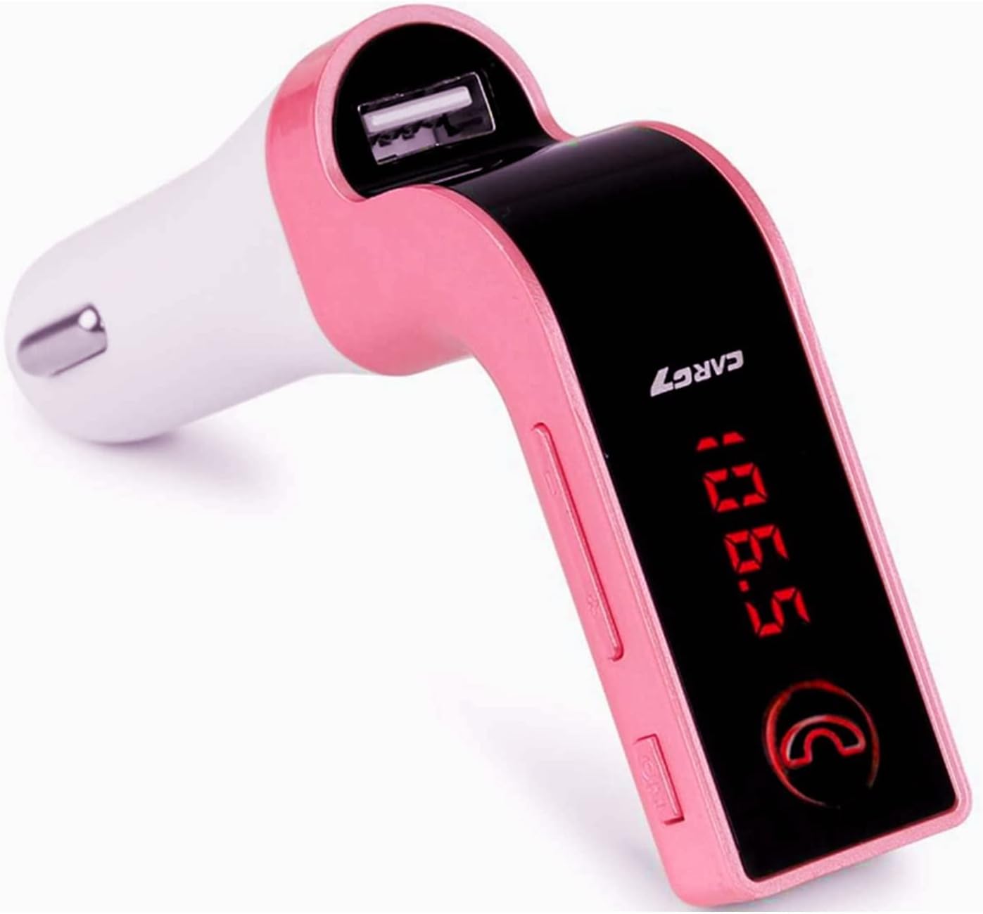 Bluetooth FM Transmitter for car,TIANSHILI handsfree Bluetooth Receiver Car Kit with Mic/TF Card/USB Drive/AUX Play for iPhone,iPad and Other Android Phones