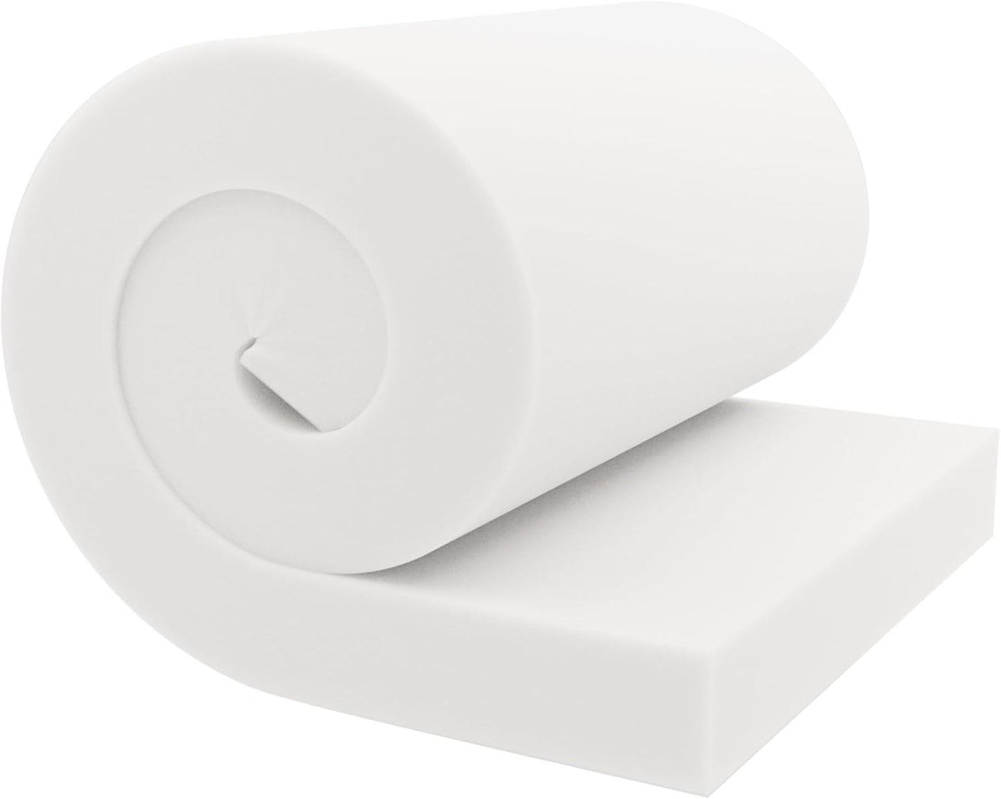 GoTo Foam 4" Height x 24" Width x 72" Length 36ILD (Semi-Firm) Upholstery Cushion Made in USA