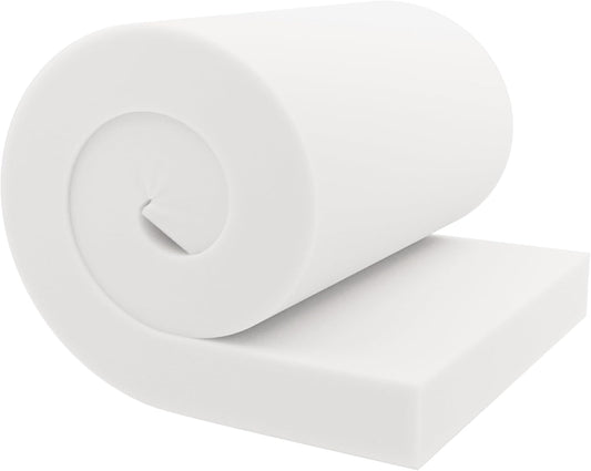 GoTo Foam 4" Height x 24" Width x 72" Length 36ILD (Semi-Firm) Upholstery Cushion Made in USA