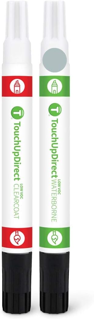 TouchUpDirect 8R5 Blue Mirage Metallic Compatible with Toyota Exact Match Touch Up Paint Combo - Essential Kit