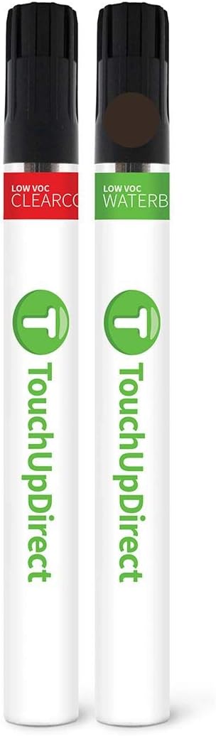 TouchUpDirect 4X7 Brownstone Compatible with Toyota Exact Match Touch Up Paint Brush - Essential Kit