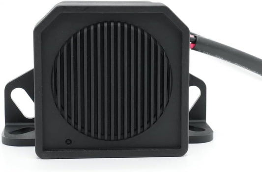 White Noise Reversing Alarm – Adjustable 85/90/95/100dB for Vehicle Safety