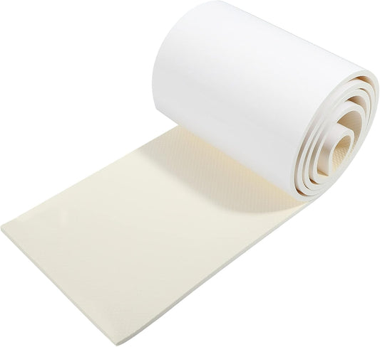 X AUTOHAUX 2000x200x6.5mm Car Garage Wall Guard Door Bumper Universal Protector Anti Collision Waterproof White