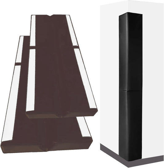 2pcs 6ft Tall Wall Corner Guards Protectors, Heavy Duty 2" Thick Padding, Waterproof Garage Wall Protector for Baby Playrooms, Schools, Gym, Porch