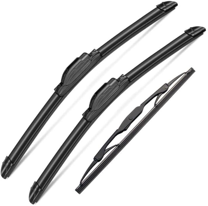 3Pcs Windshield Wiper Blades for Honda CR-V CRV 1997 1998 1999 2000 2001, Original Equipment Automotive Replacement Windshield Wiper Blades for My Car- 20"/19"/11T" (Pack of 3) J- HOOK