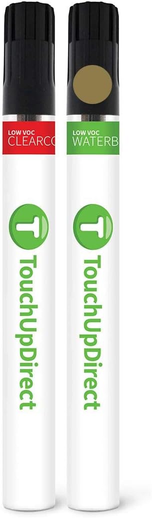 TouchUpDirect 4T3 Bronze/Pyrite Metallic Compatible with Toyota Exact Match Touch Up Paint Brush - Essential Kit