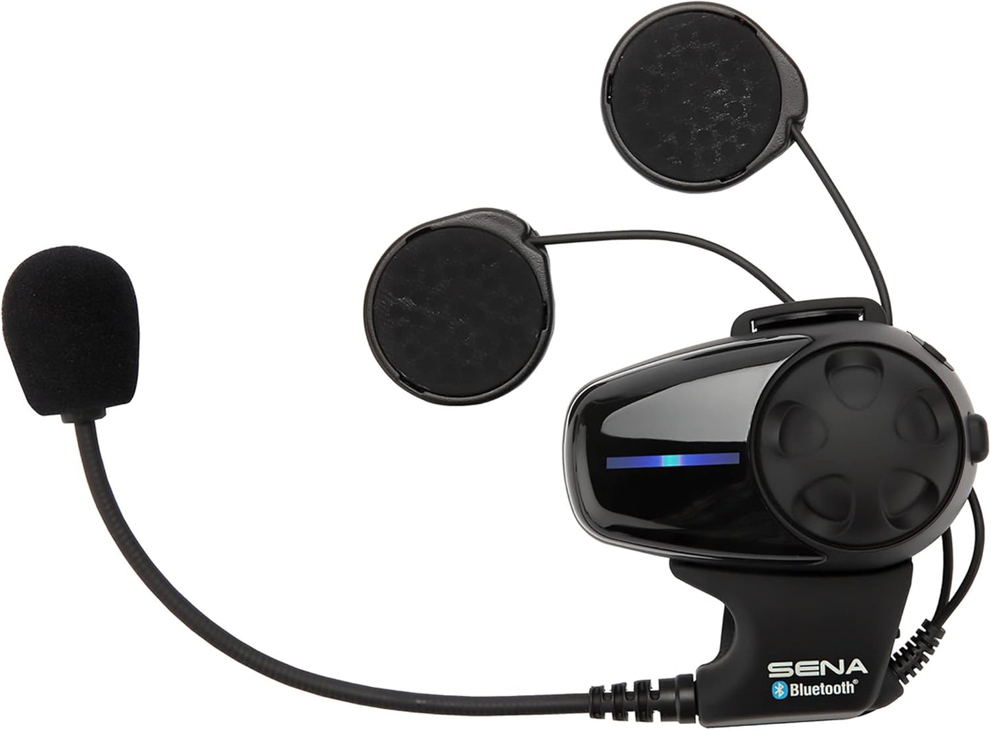 Sena SMH10-10 Motorcycle Bluetooth Headset/Intercom Communication System (Single)