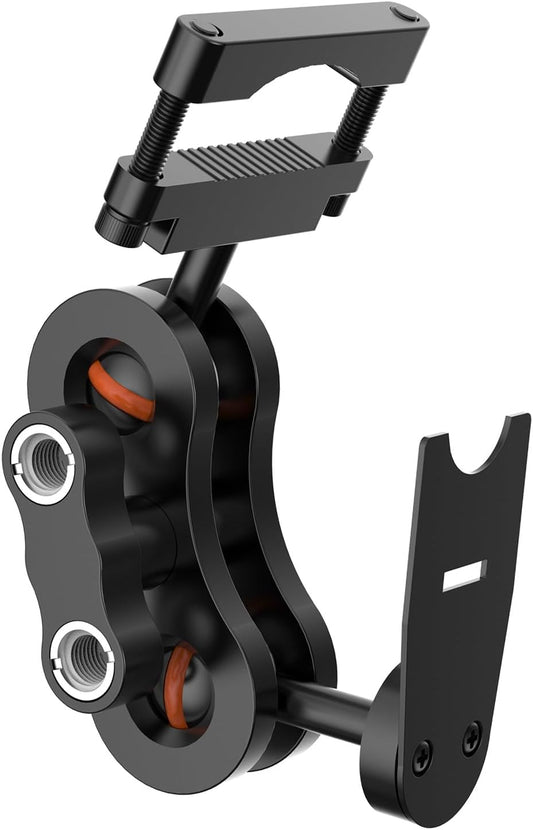 Radar Detector Mount,Aluminum Rearview Mirror Rod Radar Bracket,for Escort / Beltronics Vector / Rocky Mountain Phantom-T Radar