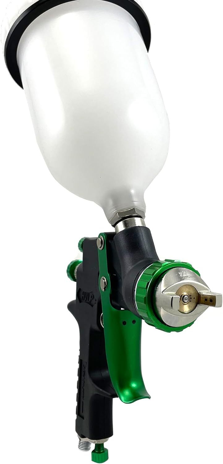 HVLP Gravity Feed Sprayer Paint with 1.4 mm/2.2mm Tips 600cc Cup, Automotive, Car Paint Gun Sprayer, Paint Gun for House Painting, Car, Furniture DP-W-99V