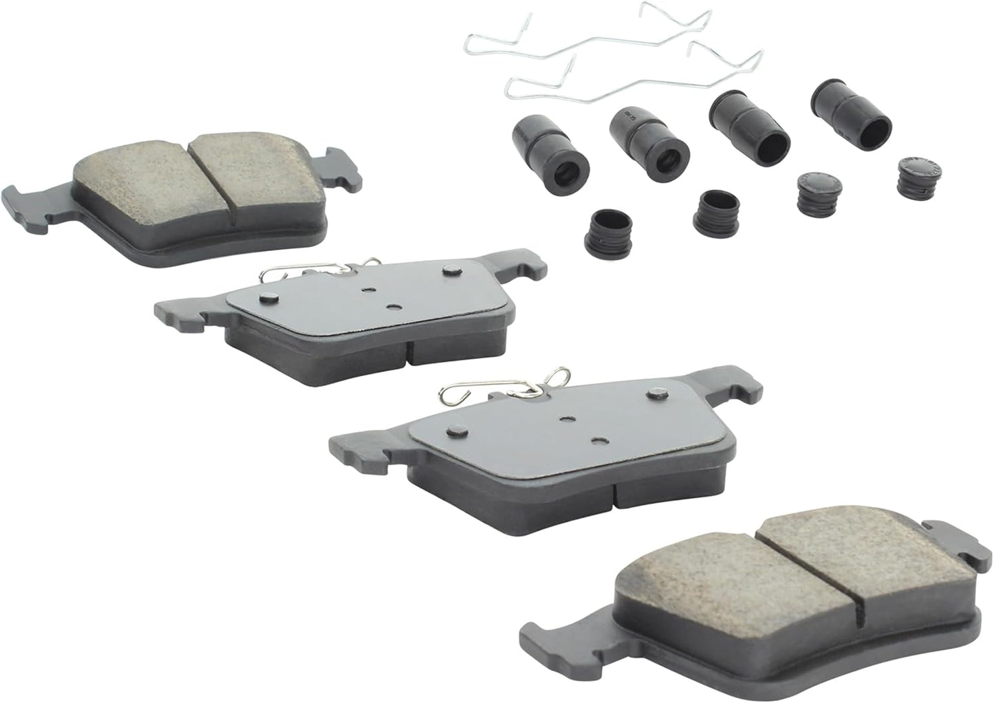 Premium Ceramic Rear Brake Pads (1001-1761C) Compatible with 2014-2024 Audi/Volkswagen (A3/A3 Quattro/A3 Sportback e-tron/Golf R/GTI/Jetta/Q3/S3/Tiguan/TT Quattro/TTS Quattro & More)