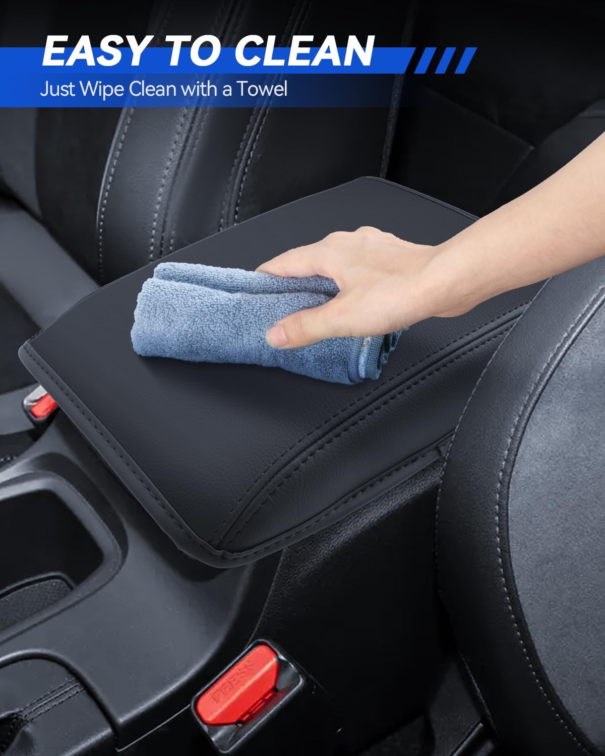 Armrest Cover for WRX 2022 2023 2024 2025 Accessories Center Console Middle Lid Pad Protector for Car Elbow Rest(Only Fit WRX 6MT)