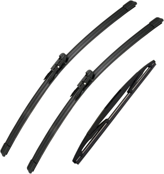 3 Wipers Set-26"+15" Front Windshield Wipers and 11" Rear Wiper Blade for 2012-2017 Chevrolet Sonic/Aveo/2011-2017 Holden Barina, Factory Original Equipment Replacement (Pack of 3)Pinch Tab