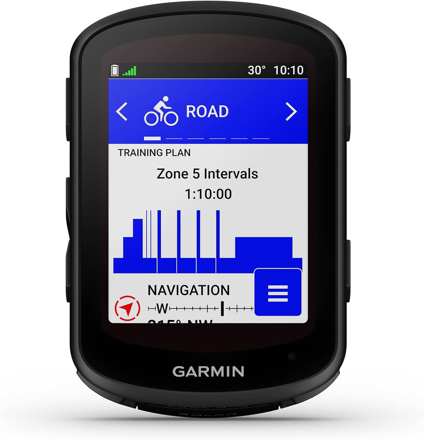 Garmin Edge 840 Solar, Solar-Charging GPS Cycling Computer with Touchscreen and Buttons, Targeted Adaptive Coaching, Advanced Navigation and More