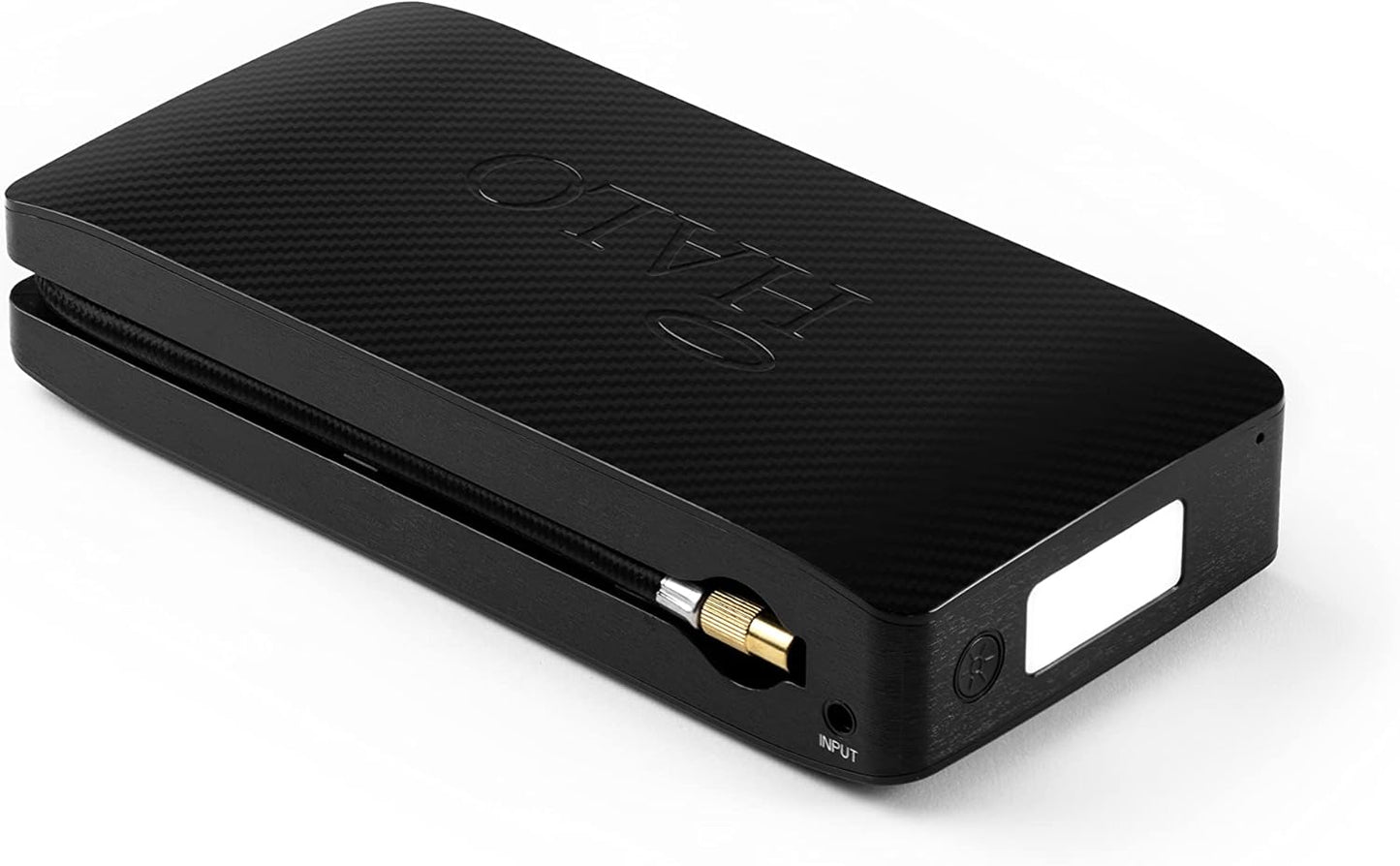 HALO Bolt Air 58830 Portable Car Battery Jump Starter | 100 PSI Air Compressor, 58.8Wh USB Power Bank, Emergency Floodlight & Charger, Jumps Cars SUVs & Trucks, Inflates Tires, TSA Approved — Black