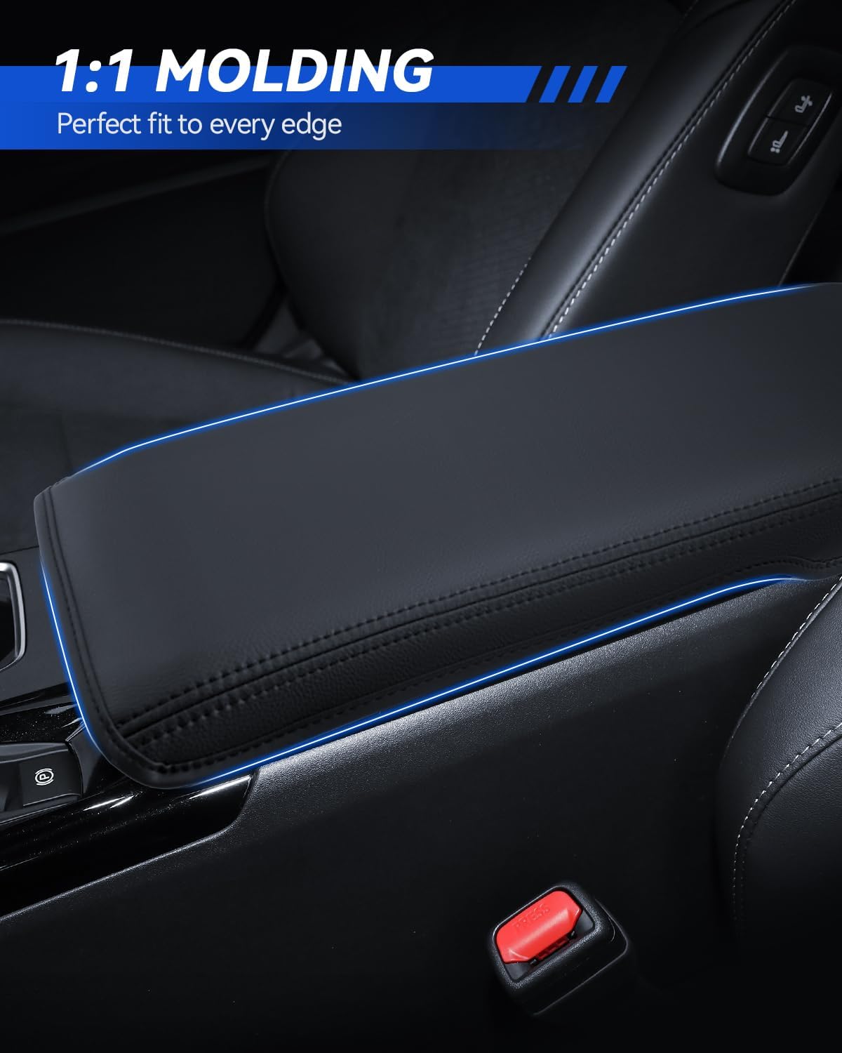 Armrest Cover for 2025 2026 Camry (LE/SE/XLE/XSE) Accessories Center Console Middle Lid Pad Protector for Car Elbow Rest