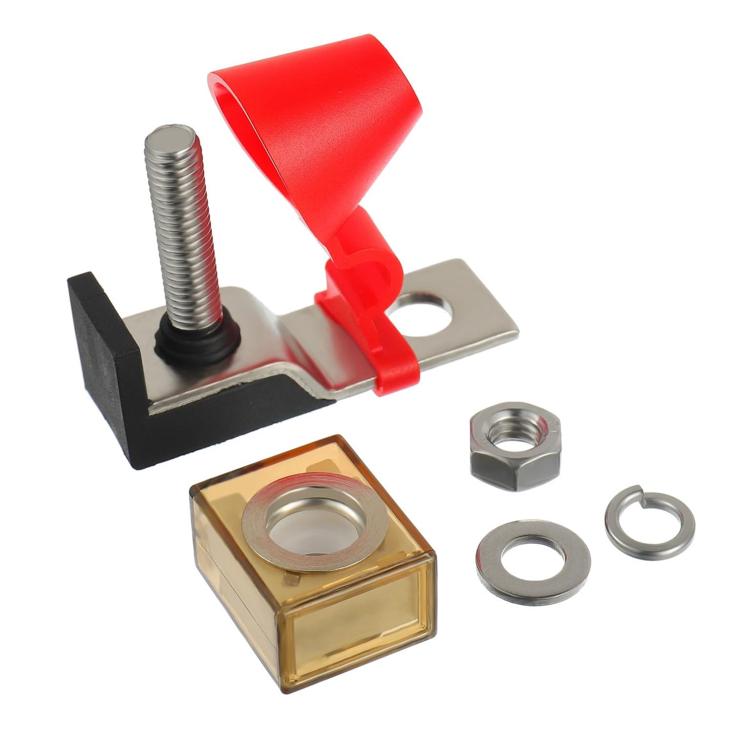 MRBF Terminal Fuse Block 60 AMP Marine Rated Battery Fuse 58V DC Max IP66 Waterproof Fuse Holder 60A