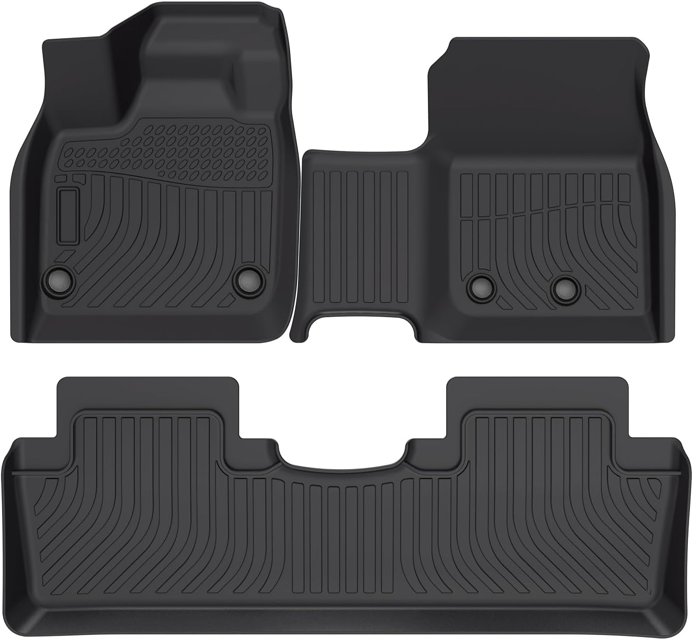 Floor Mats for Nissan Ariya 2023 2024 2025 2026, All Weather Floor Mat for Ariya Accessories TPE Car Floor Mats Heavy Duty Carpet Protection