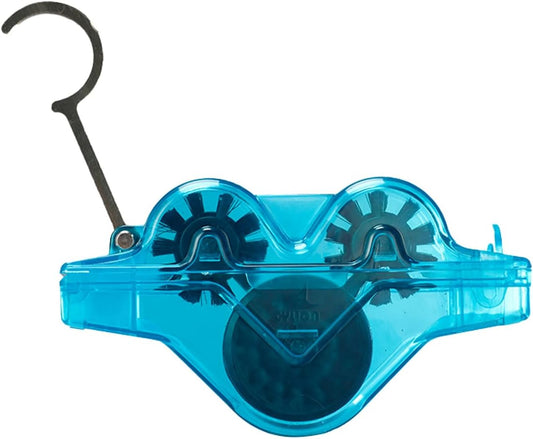 Bike Chain Cleaner,Multi functional chain cleaner Suitable for Mountain Bike, Road Bike,Bicycle Cleaning Brush Tool for Drivetrain(green)