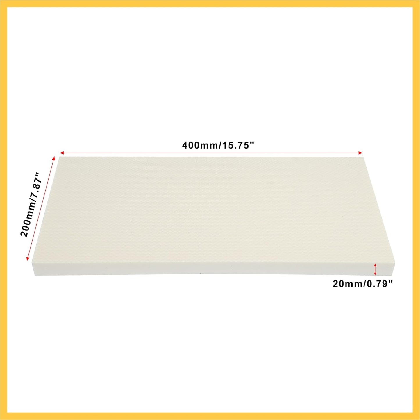 400x200x20mm 4pcs Car Garage Wall Guard Door Bumper Protector Anti Collision Water Resistance White Auto Replacement Parts