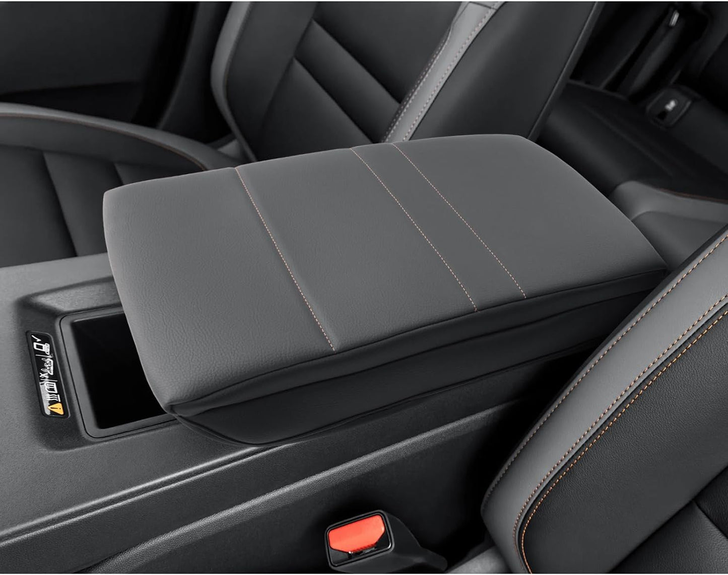 CDEFG for 2024-2025 Honda Prologue Center Console Cover for 2024-2025 Honda Prologue Accessories Armrest Cover 2024-2025 Prologue Middle Console Pad Arm Rest Cushion Leather Cover