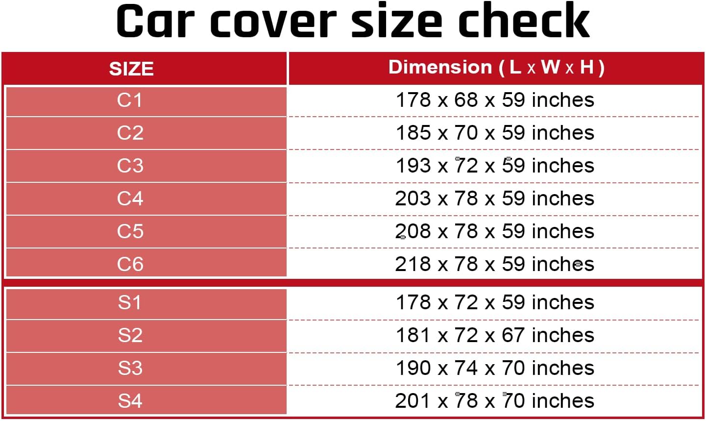 Full Exterior Covers with Red Stripe Design,Sedan Car Cover for Waterproof Universal Fit Toyota Corolla Prius, Ford Focus Sedan, Hyundai Elantra, Kia Forte, Nissan Sentra, VW Jetta