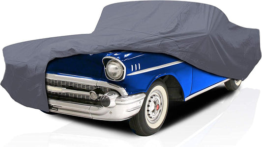 Supreme Full Car Cover – for Pontiac Tempest 1962-1963 Coupe 2-Door Semi Custom Fit Waterproof Full Coverage All Weather Windproof Dust Proof Indoor Outdoor Automobile