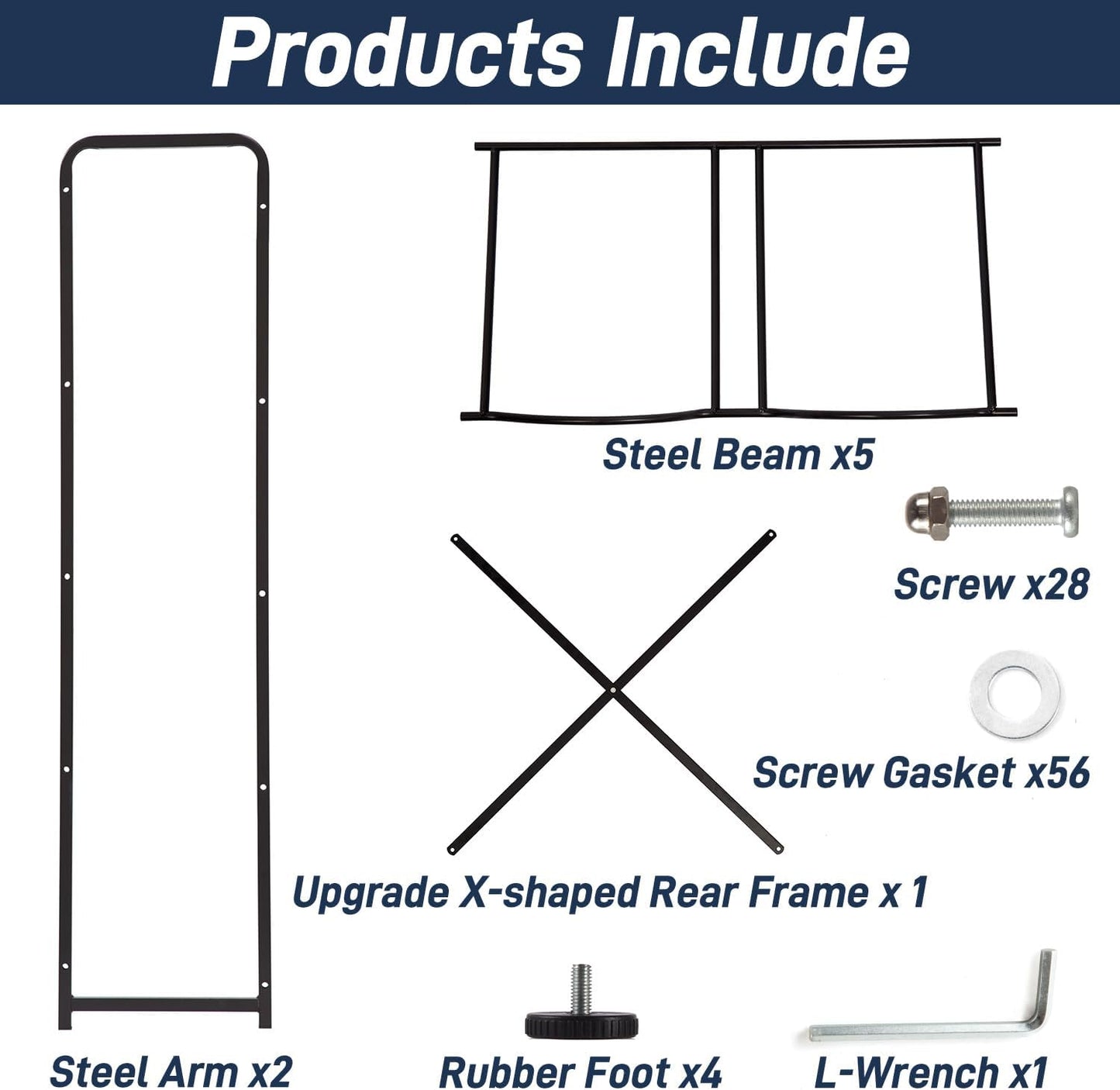 5 Gallon Water Jug Holder, 5-Tier Reinforced Carbon Steel Bottle Storage Rack for 10 Bottles - Cooler Organizer for Office, Family, Garages, Restaurant, Gym. Black