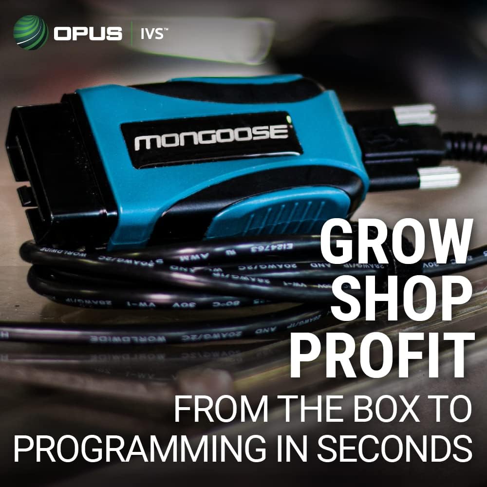 Opus IVS Mongoose-Plus Toyota/Lexus/Scion J2534 OEM Vehicle Interface Bluetooth Wireless - OEM Reprogramming and Diagnostics