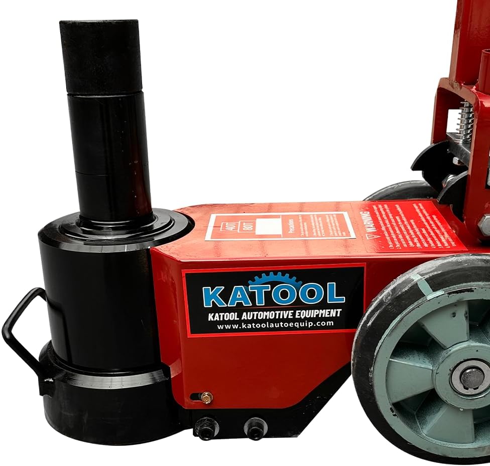 50 Ton Heavy Duty Floor Jack Pneumatic Hydraulic Jack Car Truck Lift Fit for Garages, Repair Shops Lift Range 7.6"- 14.5" (KT-J50T)