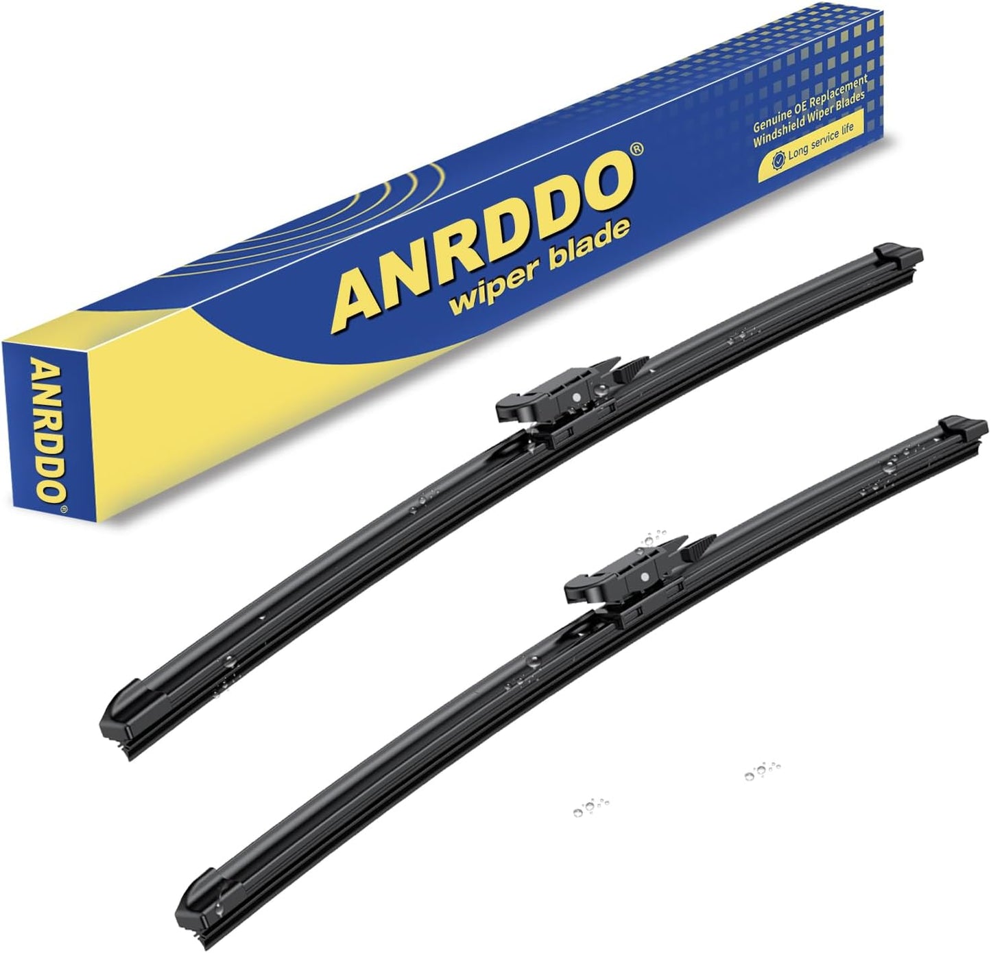 Wipers Factory Replacement For Audi Q7 2007-08/2015 Original Equipment Windshield Wiper Blade Set 26"+26"（Set of 2) Pinch Tab